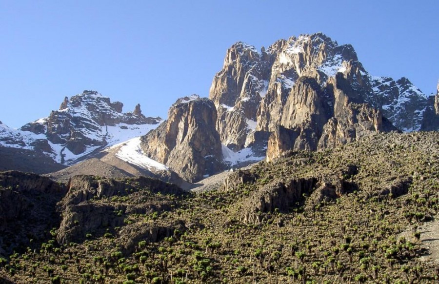 mt kenya peaks